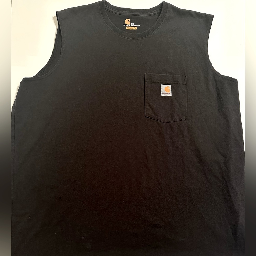 Men’s Carhartt Workwear with pocket Tank Top.